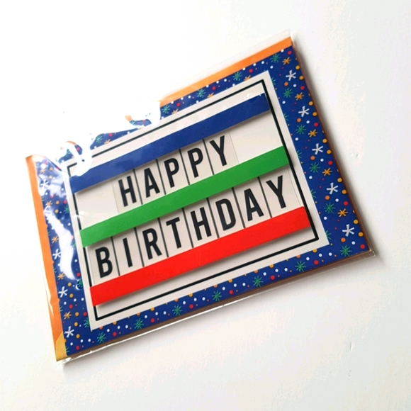 2 pcs C R Gibson Luxury Card Happy Birthday …(1 Card with Envelope) - Picture 2 of 8